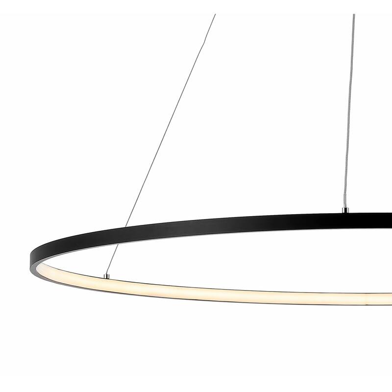 Kinsley Modern Bohemian Iron Integrated LED Pendant by JONATHAN Y