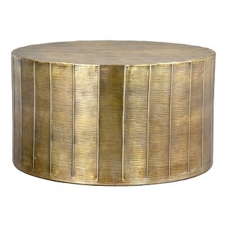 Chris Coffee Table Antique Brass