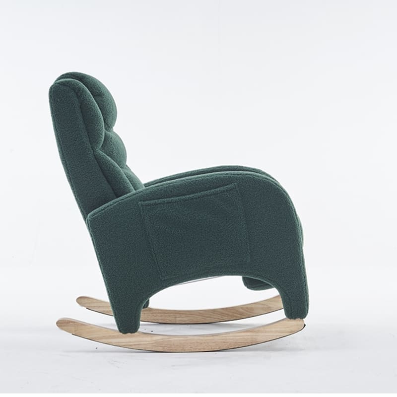 Teddy Rocking Chair With Adjustable Footrest