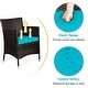 preview thumbnail 29 of 49, Costway 8PCS Rattan Patio Furniture Set Cushioned Sofa Chair Coffee - See Details