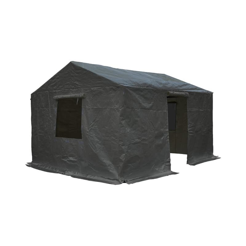 Domi 8' x 8' Universal Winter Gazebo Cover, All Season Waterproof Enclosed Cover with Sidewalls & Ventilated Mesh Windows, White