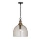preview thumbnail 5 of 8, Inglewood 1-light Grey Wash/ Dark Pewter Hanging Pendant