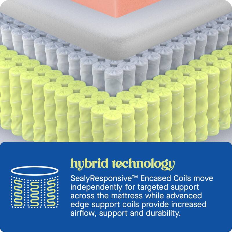 Sealy Dreamlife 14" Hybrid Mattress-in-a-Box