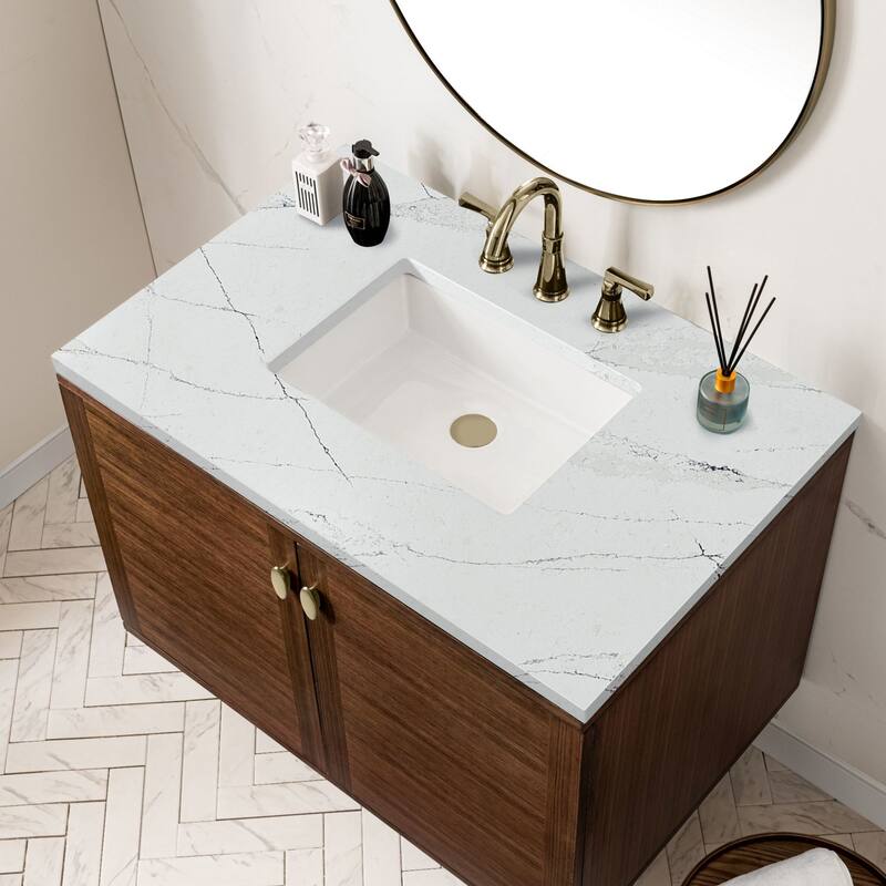 James Martin Vanities 670-V36-3ENC Amberly 36" Free Standing or Wall