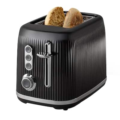Oster Retro 2 Slice Toaster with Extra Wide Slots in Black