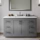 Option Dark Gray / Giotto Quartz Top / Matte Black