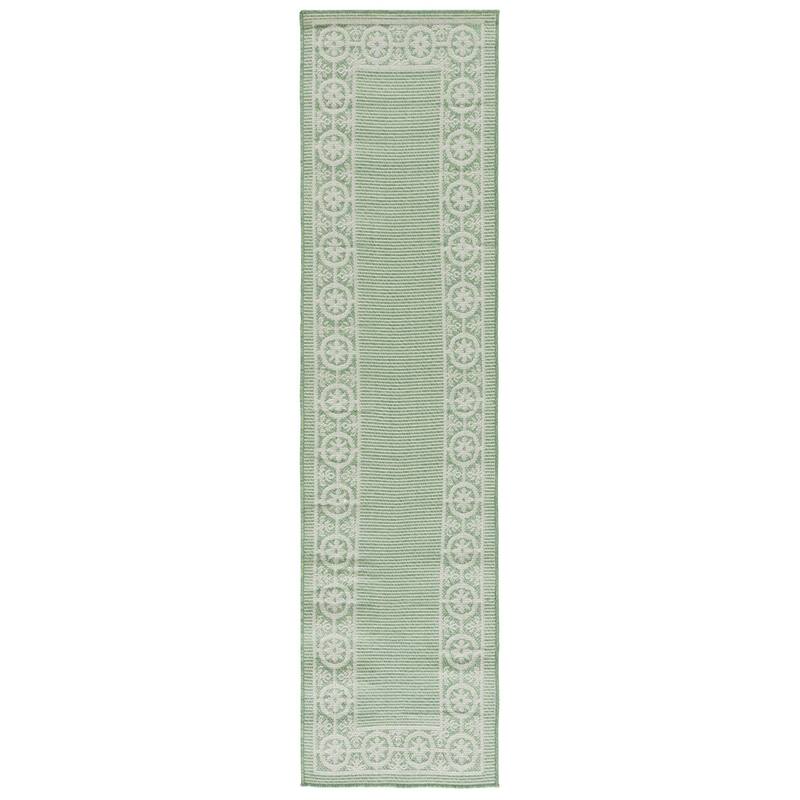 SAFAVIEH Bermuda Broerine Geometric Indoor/Outdoor Waterproof Rug