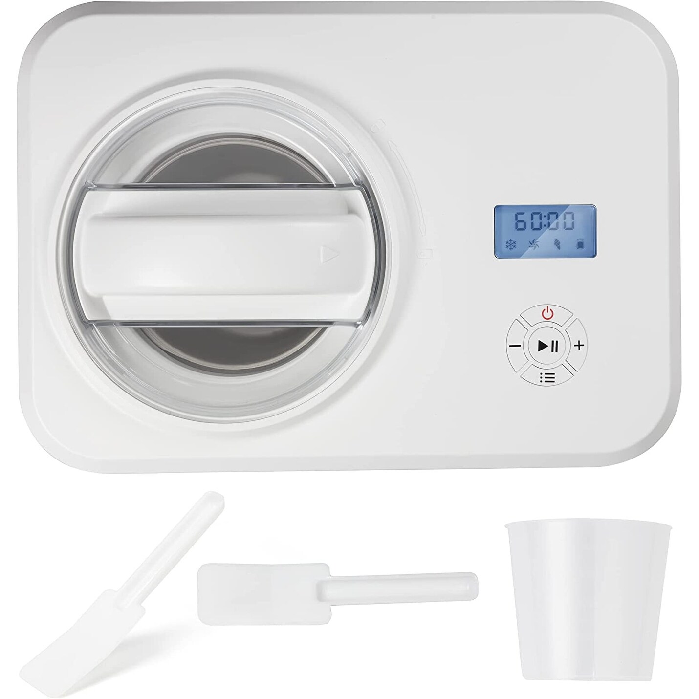 Ice cream maker store no pre freeze