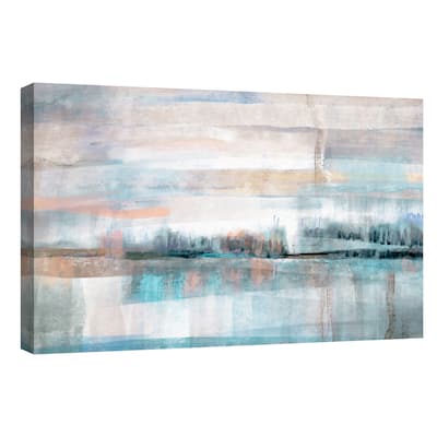 Pastel Valley by Nan Canvas Art Print
