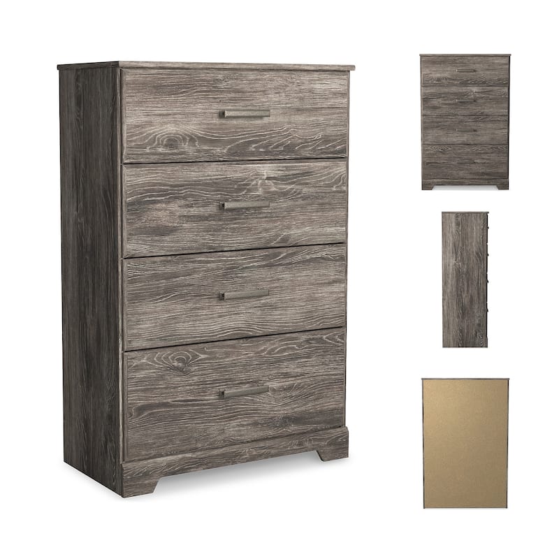 Ralinksi Gray Four Drawer Chest