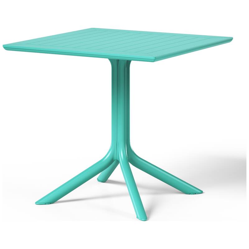 Frond and Form 31.5 Inch Outdoor Square Dining Table