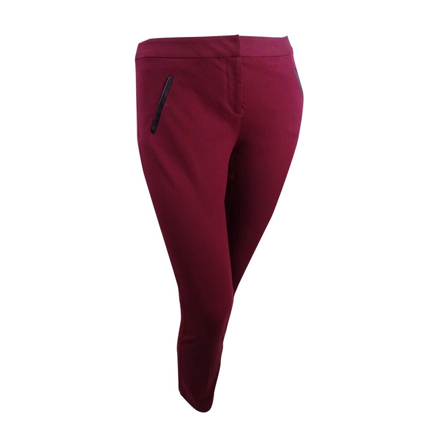 alfani slim leg pants
