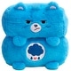preview thumbnail 4 of 4, Happy Nappers: Care Bears 10" Pop N' Play Cube / Pillow - Grumpy Bear