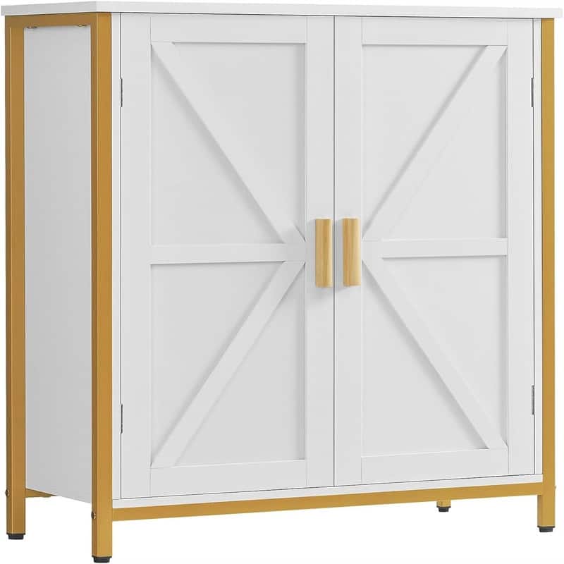 Buffet Cabinet - 11.8"D x 27.6"W x 31.5"H - white
