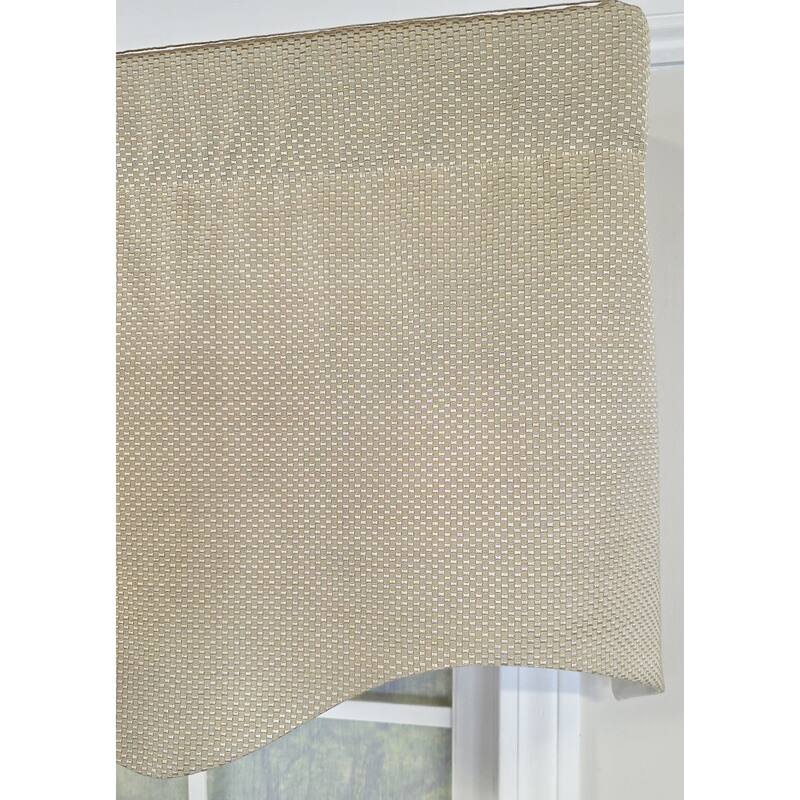 RLF Home Basket Weave Regal Valance