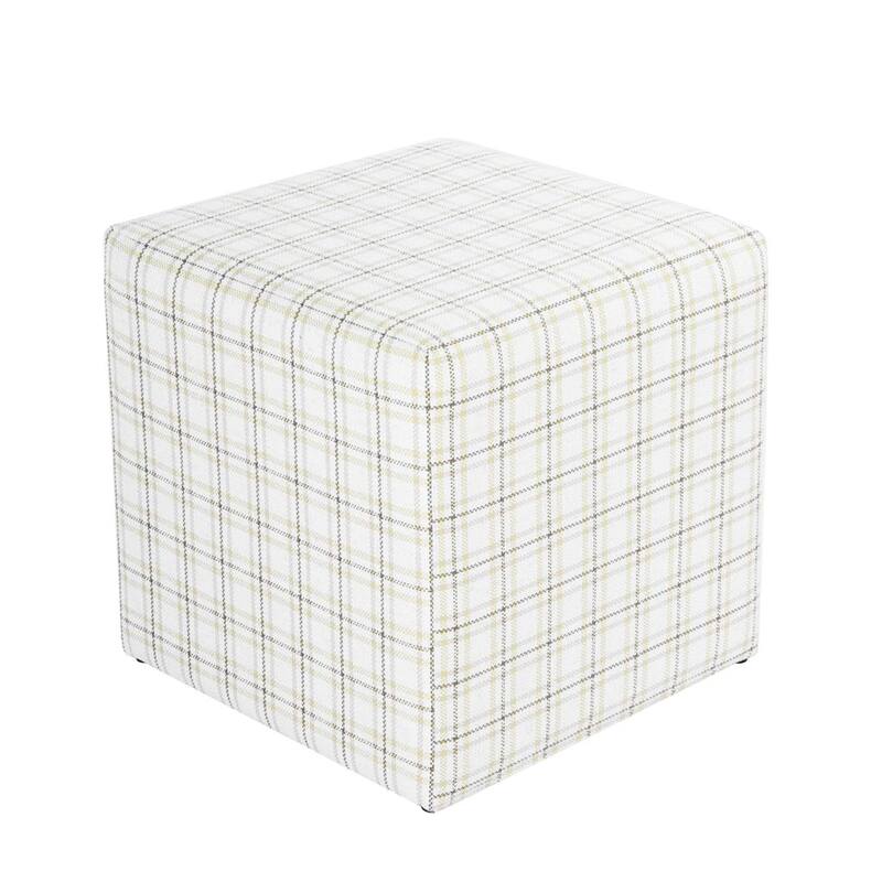 HomePop Soft Cube Ottoman