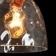 preview thumbnail 9 of 12, Elisie Modern 2-light Bathroom Vanity Light Farmhouse Black Gold Sconce with Water Glass