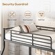 preview thumbnail 9 of 8, Twin Over Full Bunk Bed - Stable Metal Construction, No Box Spring Needed, for Kids and Families