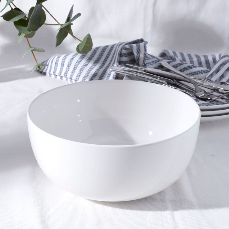 Denmark Tools for Cooks White Ceramic Serving Bowl Dish