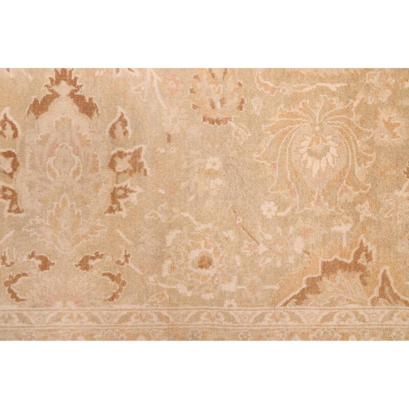 ECARPETGALLERY Hand-knotted Pako Persian 18 Of 20 Khaki Wool Rug - 9'0 x 11'8