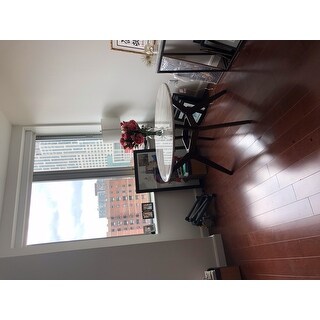 Carson Carrington Tornio 42-inch Round Dining Table - Brown