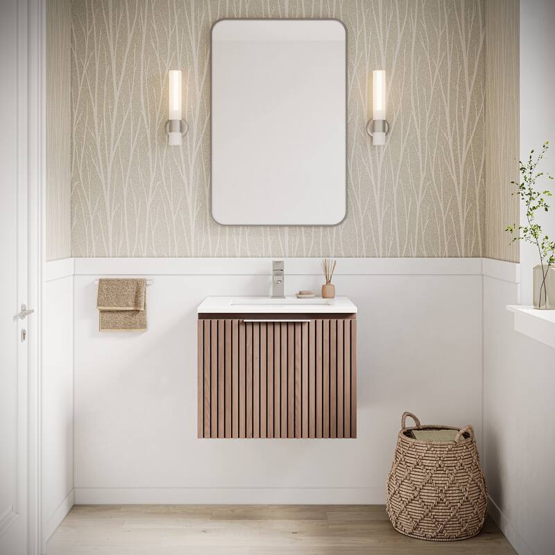 Fresca FCB4124 Elliot 24" Single Wall Mounted Vanity Cabinet Only