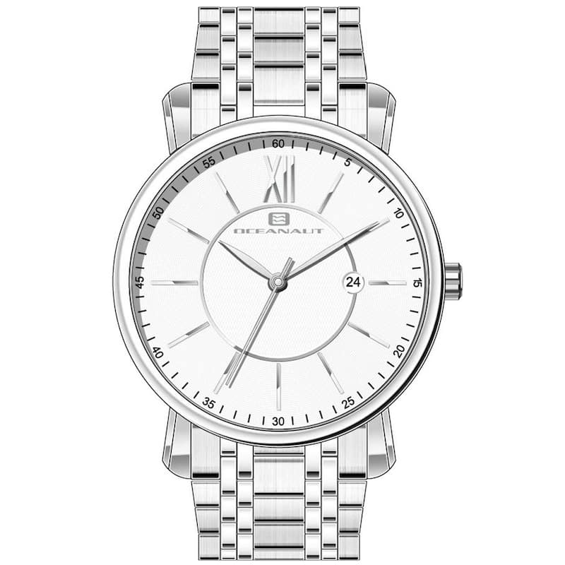 Oceanaut Men's Expedition White Dial Watch - OC4980 - 6 (36)