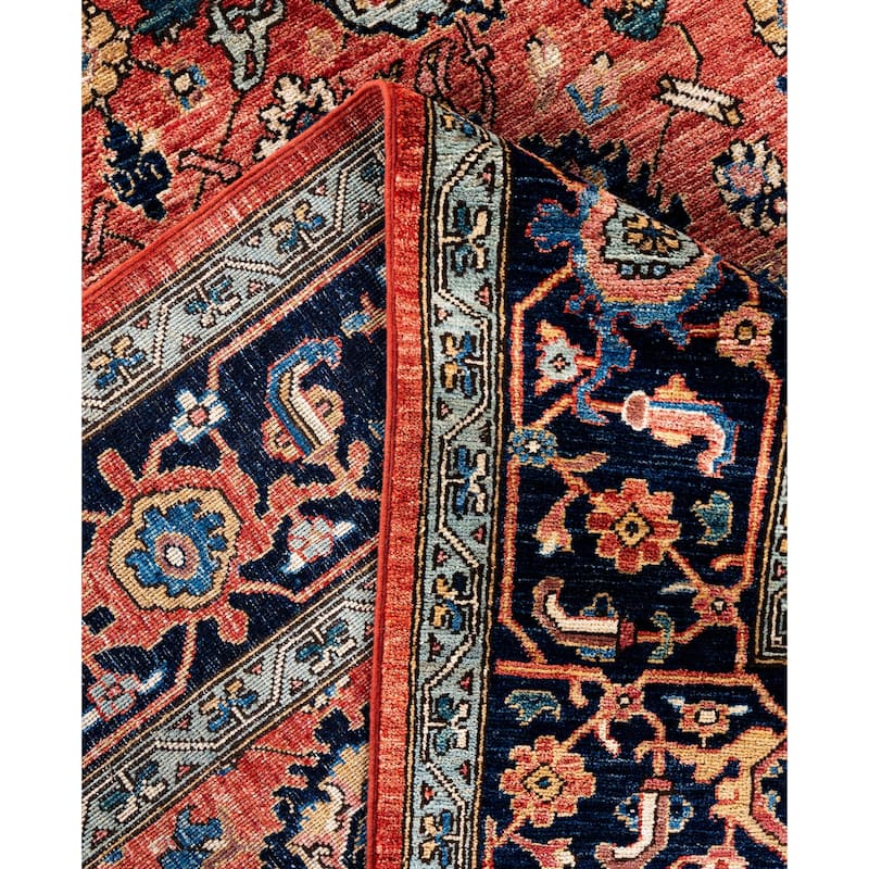 Serapi One-of-a-Kind Hand-Knotted Area Rug - Red - 8' 2" x 9' 10"