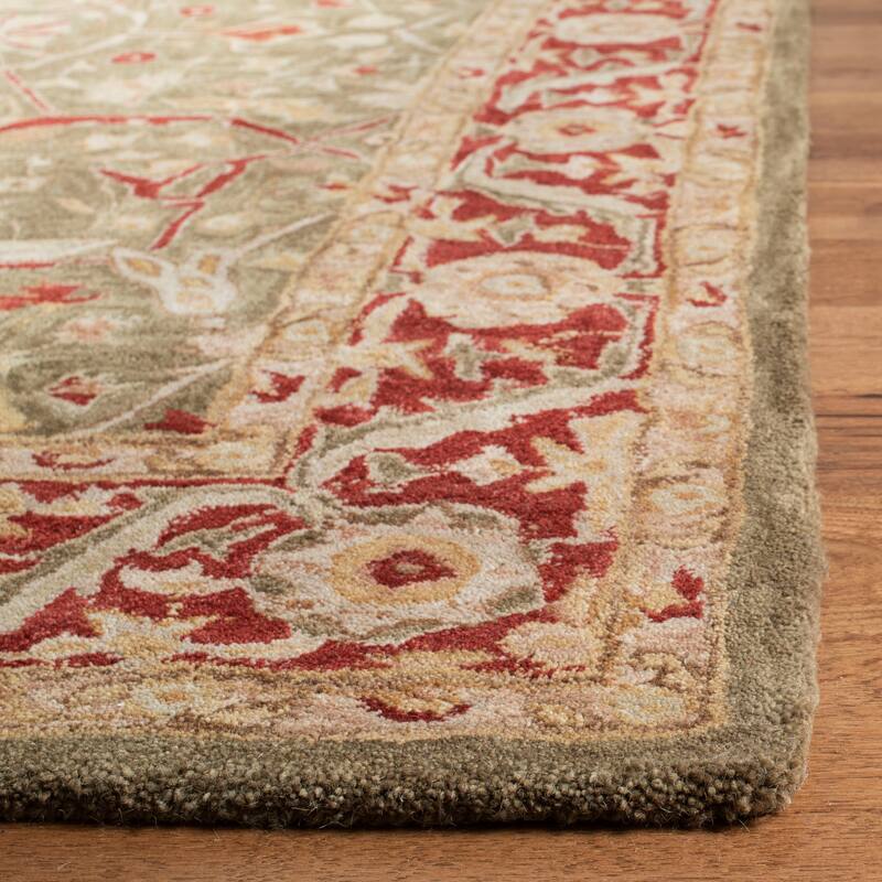 SAFAVIEH Handmade Anatolia Rejeanne Traditional Oriental Hand-spun Wool Rug