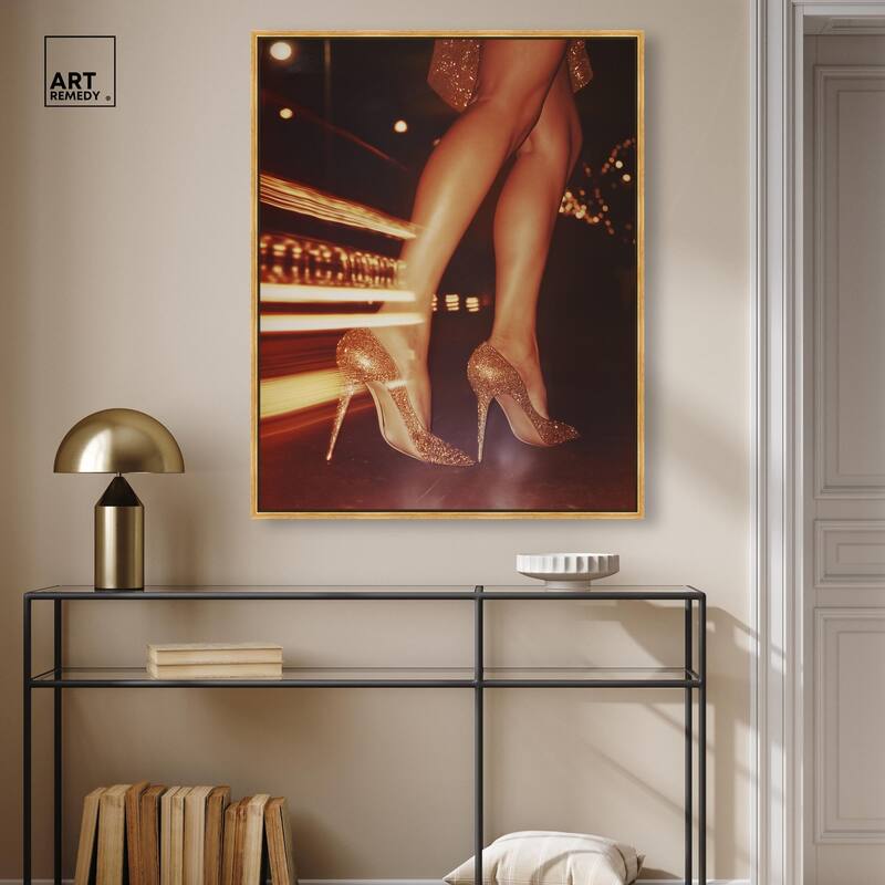 Sparkly Nights Canvas by Art Remedy