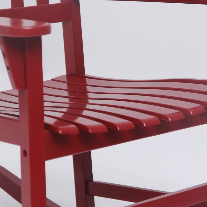 Cambridge Casual Austin Outdoor Rocking Chair - Red
