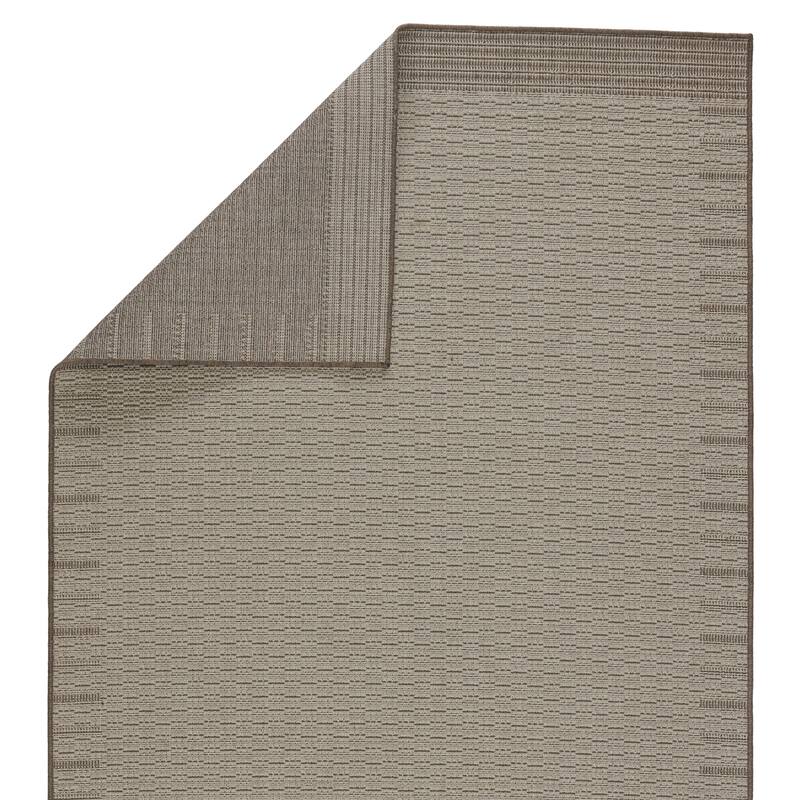 Poerava Indoor/ Outdoor Border Area Rug