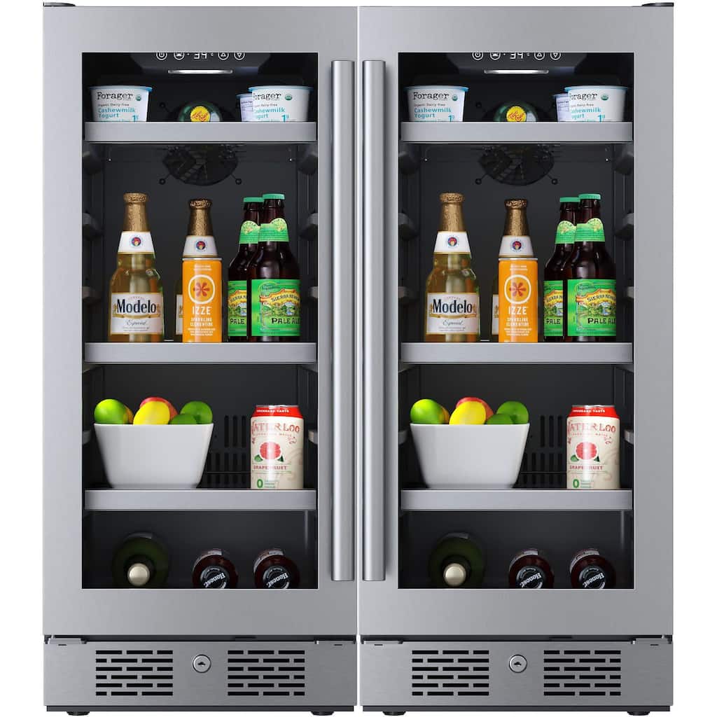 Avallon ABR152SGDUAL 30" Wide 172 Can Energy Efficient Beverage Center