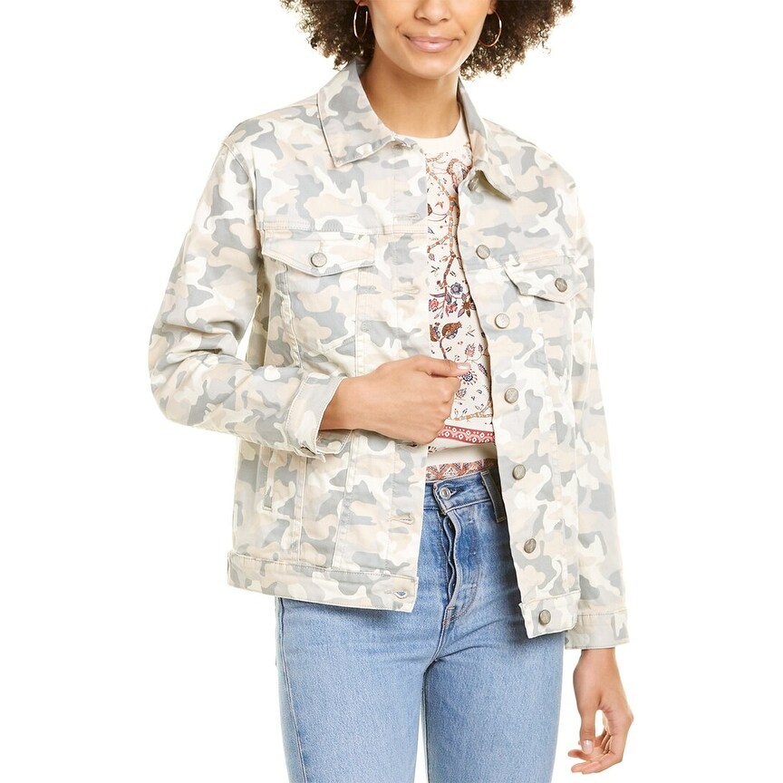 camo denim jacket oversized