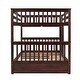 preview thumbnail 86 of 105, Modern Style Wooden Bunk Bed with Ladders and Two Storage Drawers