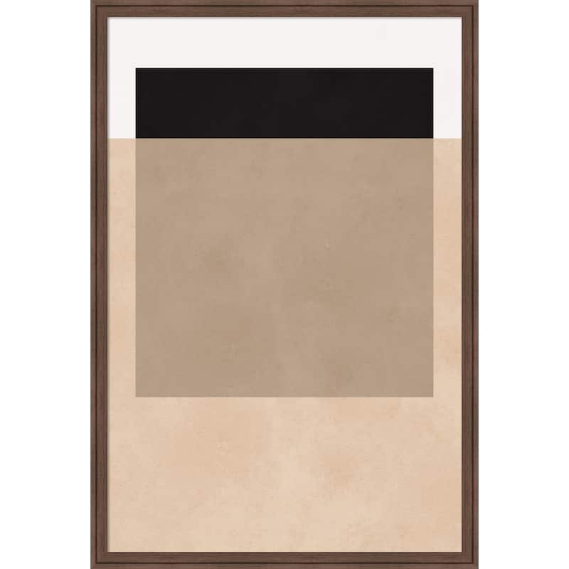 Amanti Art Framed Fabric Pinboard Overlapping geometry 13 by Vitor Costa Printed Bulletin Board - Board Size 24 x 36