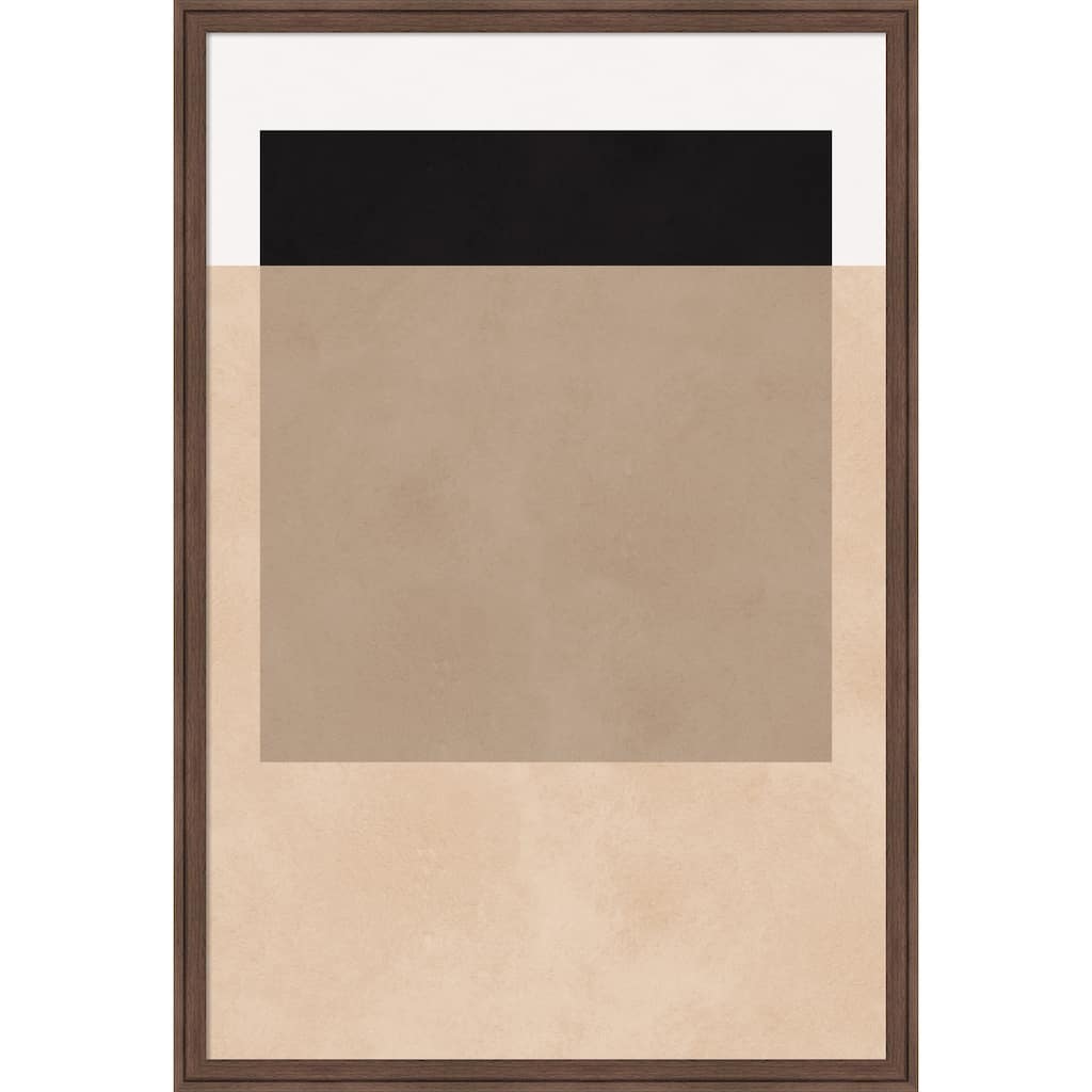 Amanti Art Framed Fabric Pinboard Overlapping geometry 13 by Vitor Costa Printed Bulletin Board - Board Size 24 x 36