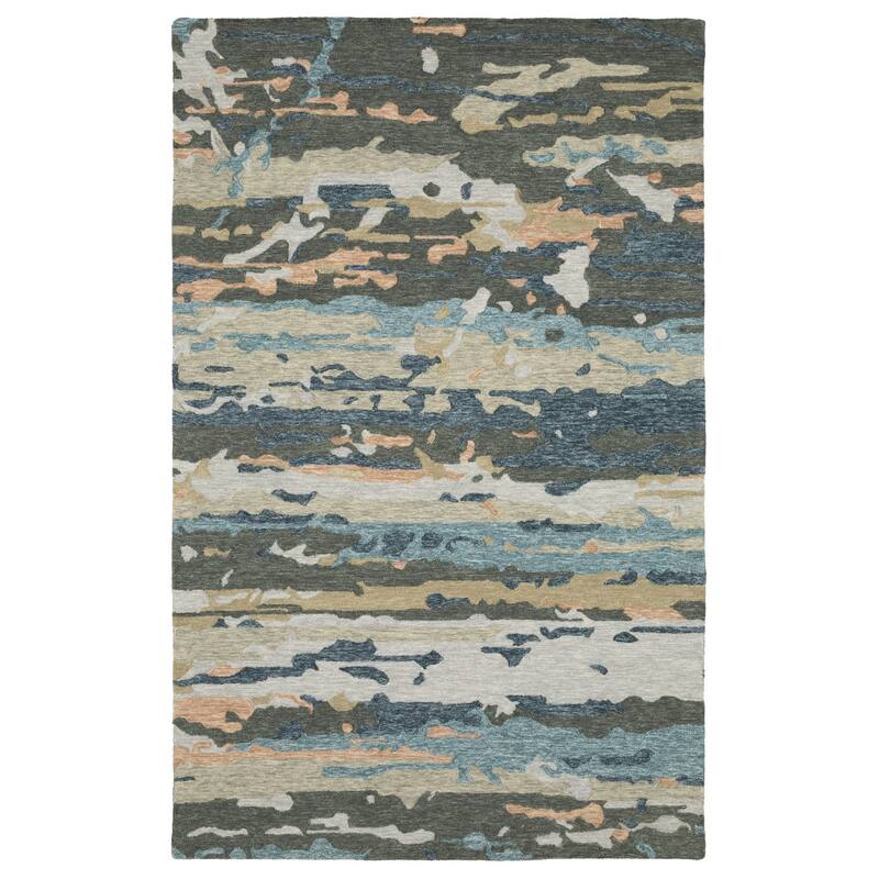 HomeRootsAbstract Modern Rectangle Area Rug