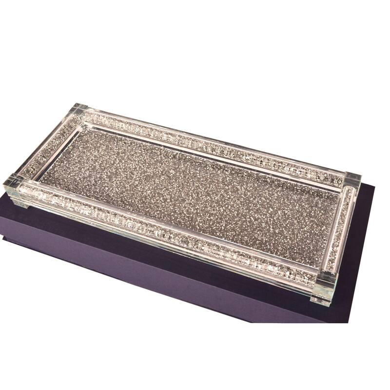 Ambrose Exquisite Small Glass Tray in Gift Box