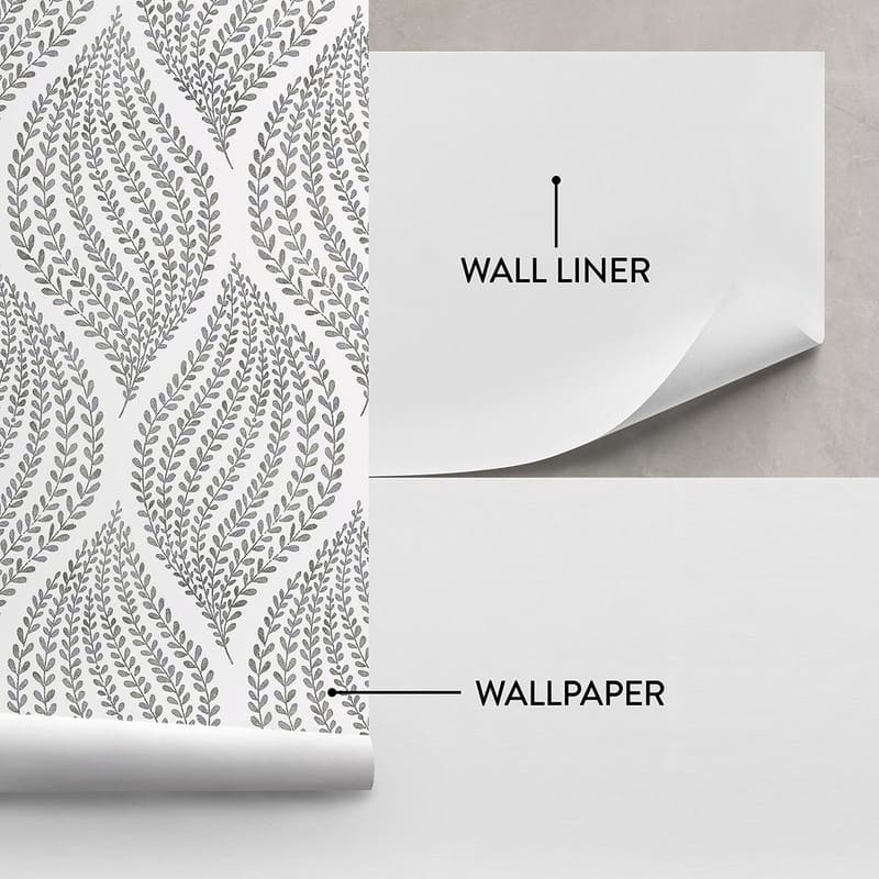 Warner Edison Off White 26-in Unpasted Liner Wallpaper