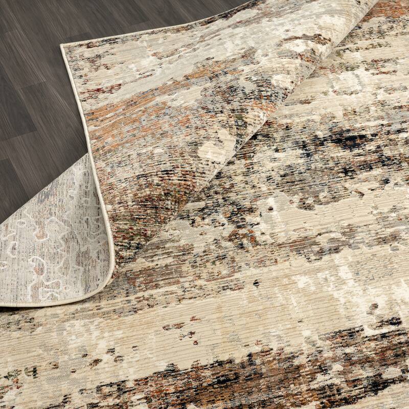 Petra Sandstone/Rust Area Rug