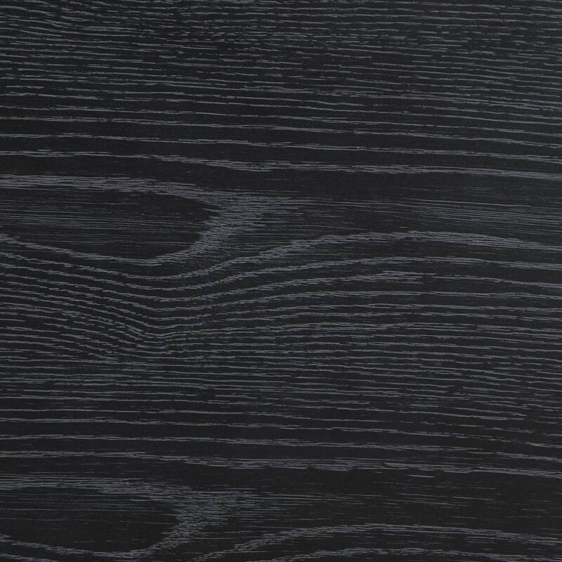 2- Drawer Nightstand with Gold Knobs and Open Shelf Modern Design