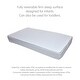 preview thumbnail 4 of 4, BreathableBaby EcoCore 200 Reversible Firm Crib Mattress, 52 in x 28 in x 5.5 in