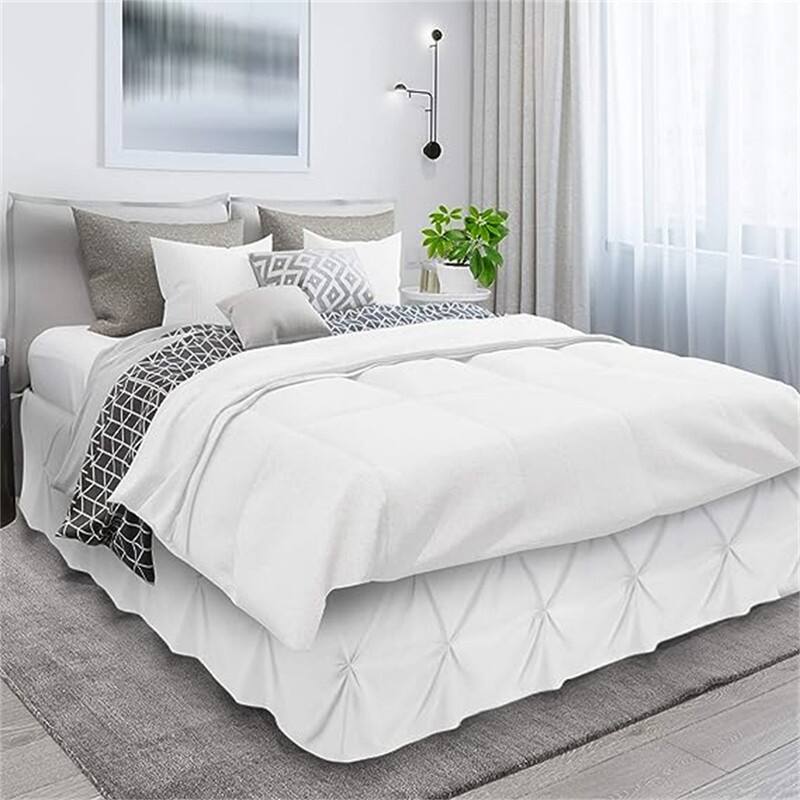 Pinch Pleat Bed Skirt