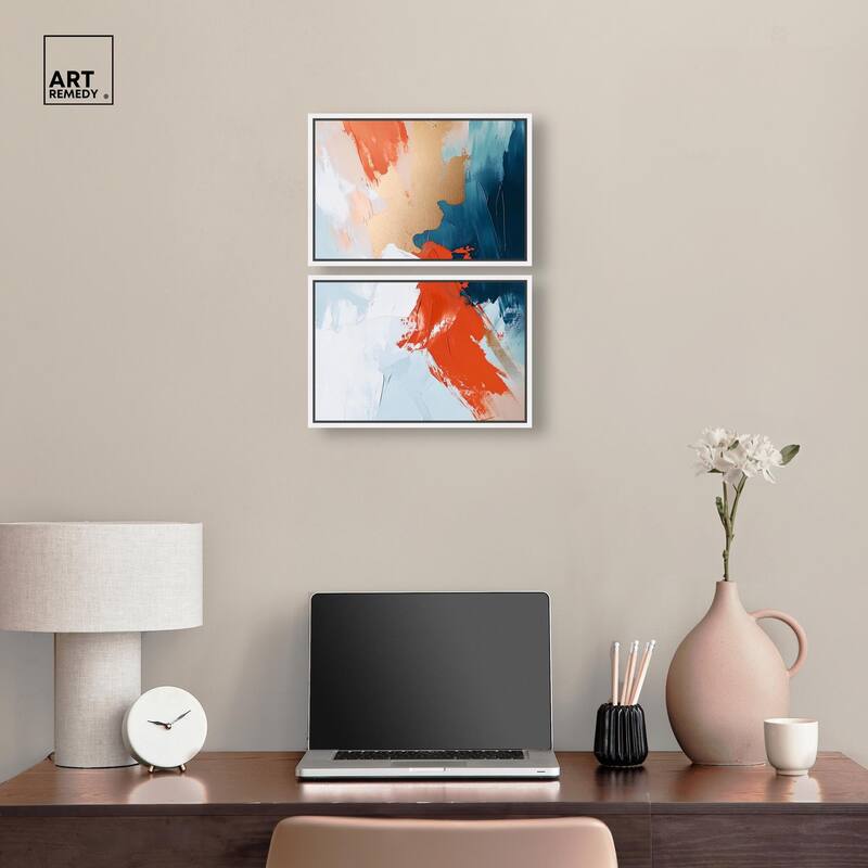 Bold and Bright III Canvas Set of 2 by Art Remedy