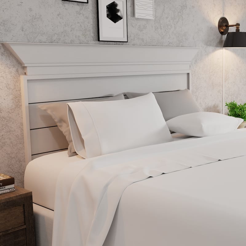 Color Sense Cotton Double Brushed and Extra Warm Flannel Sheet Set