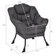 preview thumbnail 5 of 4, Modern Lazy Chair Accent Lounge Chair Single Sofa Chair