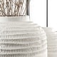 preview thumbnail 6 of 5, Uttermost Luna Ridge White Ceramic Vases Set/2