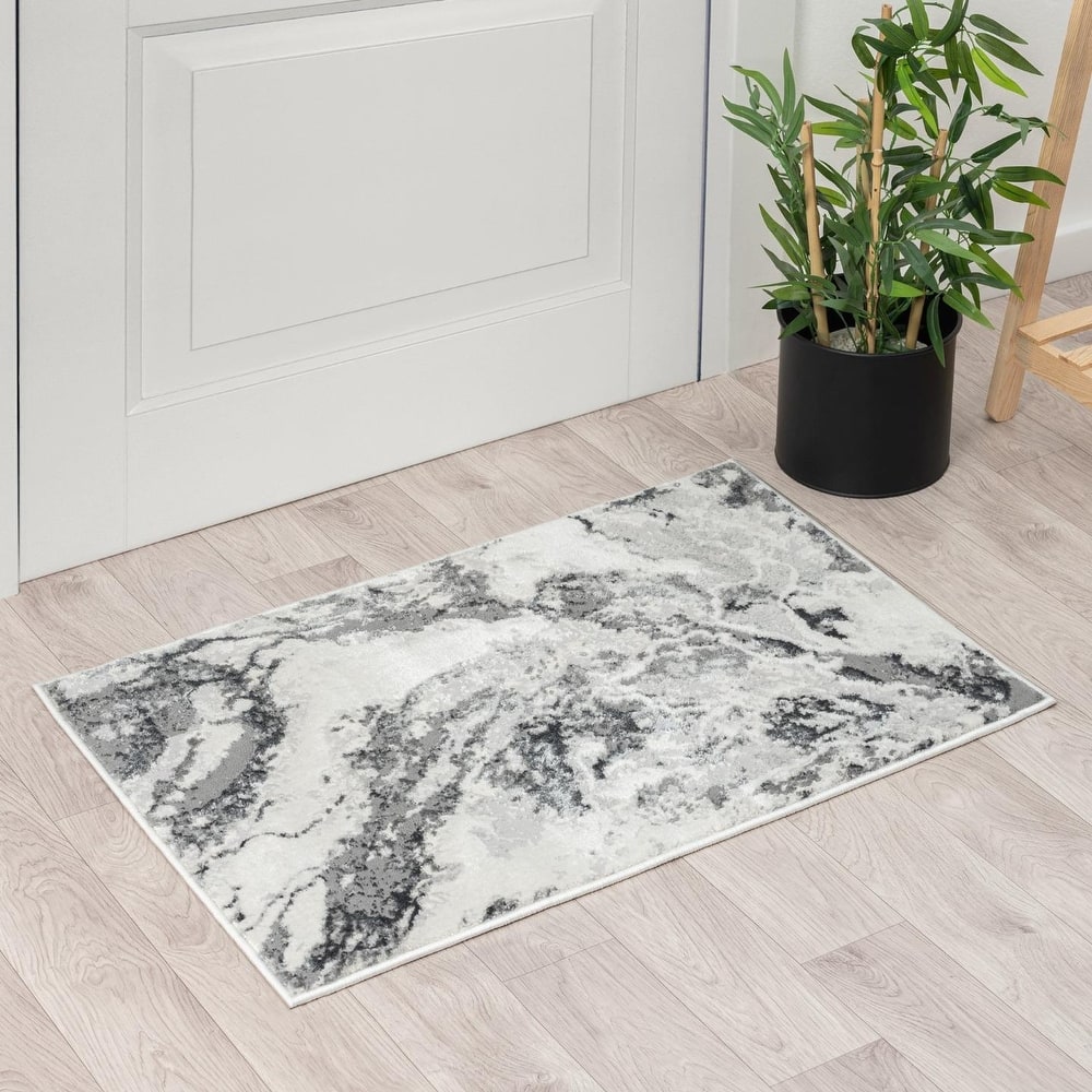 Luxe Weavers Abstract Marble Area Rug, Indoor Carpet