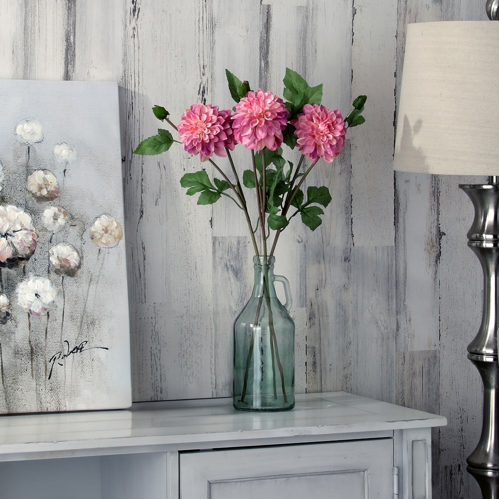 24" Garden Dahlia Spray Set of 3